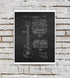 Gnosis Picture Archive Guitar Wall Decor - Posters Set of 4 Unframed Art Prints
