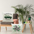Ueerdand St Patrick's Day Pillow Covers, Set of 4 Shamrock Decorations, Green Clover Buffalo Plaid Cushion Covers