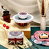 Patelai 10 Pieces Reusable Bowl Covers, 5 Size Stretch Cloth Fabric Food Storage Covers, Cotton Bread Bowl Covers