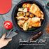 Joyhalo Trivets for Hot Dishes, Silicone Pot Holders for Kitchen Countertops, Flexible and Easy to Wash (Navy)