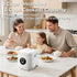 3 Uncooked,1.6 1-3 Rice Cooker Small cup Quart Non-stick Mini Rice Cooker,With Stainless Steel Steamer Tray,One-Switch