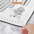 Extra Large Silicone Baking Mat 16" x 24", Black Pastry Mat with Measurement for Pie Crust, Pizza, Cookies - BPA Free