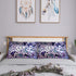 Silk Satin Pillowcase for Hair and Skin, Soft Standard Size Pack of 2, Wrinkle and Fade-Resistant, Purple Butterflies