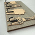 Giraffe-Themed Wooden Wall Hooks for Kids' Rooms - Safari Decor