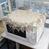 60cm*60cm Polyester Round Doily, Beige Table Cover with Lace Trim, Coffee Table Topper Table Decor Tablecloth