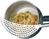 KitchenCraft Stainless Steel Half-Moon Pan Strainer, Silver