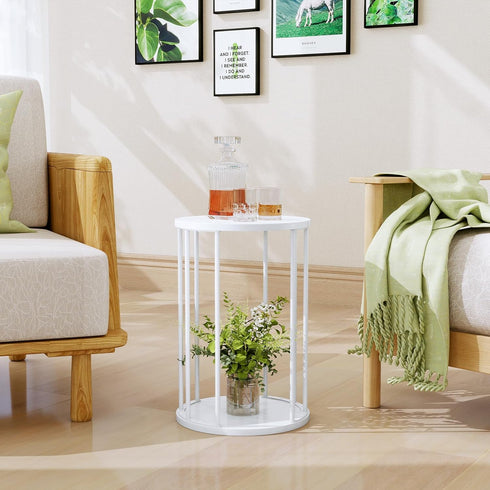 Room,Bedroom(White,18In) Plant Stand Indoor,small plant stool,Flower Pot Corner stand holder,Mid Century Heavy Duty