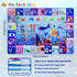 Mfmiudole 59"39.4" ABC Kids Rug for Playroom Ocean Rug Baby Play Mat Alphabet Carpet Sea Animal Number Shape Classroom