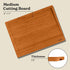 SMIRLY Large Bamboo Cutting Board for Kitchen: Large Bamboo Cutting Board with Juice Groove, Wooden Cutting Boards for Kitchen, Butcher Block Cutting Board Wood