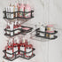 4-Pack Youvip Shower Caddy Corner with Soap Holder, No Drilling Shower Shelves-Rustproof, Adhesive Shower Organizer