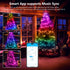 32.8ft,Smart 100 LEDs,130+ Modes,IP65 dalattin Led Lights RGB IIC Fairy Lights Holiday Scene Waterproof&Sync with Music