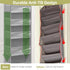 STORAGEIDEAS 6 12 2-Pack Closet Over Door Organizer with Extra Large Pockets Side Pockets, Sturdy Rack, Hanging Storage