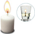 Ner Mitzvah 3 Hour Neironim Candles, 24 Count Shabbat and Votive Wax Candle