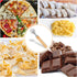 Pastry Cutter Wheel, Professional Zinc Alloy Dough Noodle Ravioli Pizza Making Cutter for Kitchen