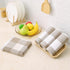 Set, 12 12 13 28 Inches, Set 8 100% Homaxy Kitchen Towels and Dishcloths x and x of Cotton Waffle Weave Check Plaid