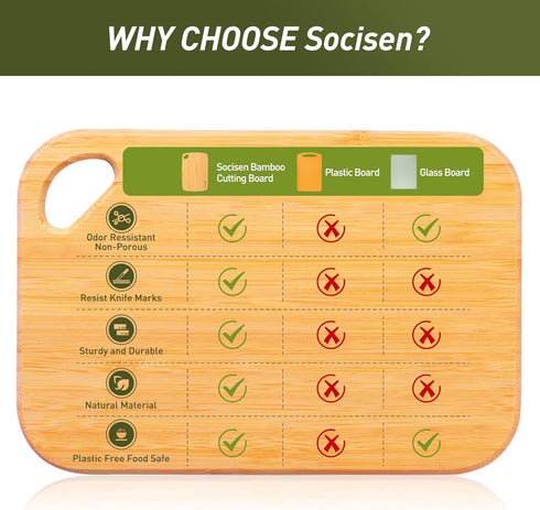 2 Pack 8.6" 6" Set Small Bamboo Wood Cutting Board for Kitchen x Mini Wooden Charcuterie Boards Lightweight Chopping