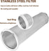Cold Brew Coffee Filter with Pour Spout Lid for 32 OZ Mason Jar, 304 Stainless Steel Strainer for Iced Drinks