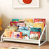 Aokitsink Toddler Bookshelf,Montessori Bookshelf,Bookshelves for Toddlers and Nursery,4 Tier Baby Bookshelves for Kids