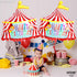 Katchon Circus Tent Carnival Balloons - Giant 30 Inch, Pack of 2, Carnival Theme Party Decorations