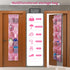 12 2-Pack GOMAJI Over the Door Hanging Shoe Organizer, Large Pockets