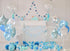 12 Inch 36 Treasures Gifted Metallic Light Blue Balloons - Baby Blue Balloons, Pastel Blue Balloons - Pastel Latex