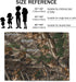 SARA NELL Camo Blanket, Realistic Tree Camo Throw Blanket, Hunting Gifts for Him/Dad/Husband, 60"x50"