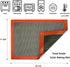 Perforated Baking Mats, 2 PCS Eclair Silicone Mat for Half Sheet, Non-Stick Reusable Oven Liners for Making Bread/Pizza/Pastry/Cookie 11 5/8" x 16 1/2" by AMYONE