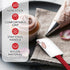 Silicone Spatula Set, 17 Piece Baking Utensils, Nylon and Stainless Steel, Non Stick and Heat Resistant