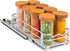 Pull Out Cabinet Organizer for Spices, Cans - Heavy Duty with Lifetime