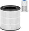 Air Purifier Replacement Filter for D09 Air Cleaner, 3-in-1 True H13 HEPA Filter, 1 Pack