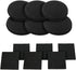 12 Pieces Counter Top Activated Carbon Compost Bin Filters - Extra Thick Indoor Pail Replacement Charcoal Filters