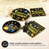 96Pcs 24 Electrician Retirement Party Decorations Electrician Lineman Plates and Napkins Handyman Tools Tableware