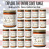 Michigan Gifts, 'There's No Place Like Michigan' Candle, Hot Apple Cider, 9oz Jar, 50Hr Burn, USA Made
