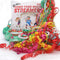 10 Pack Multi Color Hand Toss Streamers, No Mess Dazzling Paper Throw Streamer for Parties