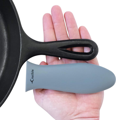 Silicone Hot Handle Holders, Large, Grey