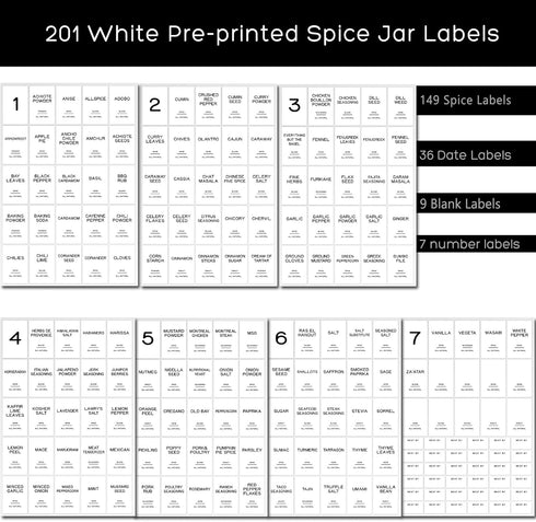 Kuocodall 12 201 8oz Pcs Glass Spice Jars with Bamboo Airtight Lids & Labels - Square Small Empty Food Storage