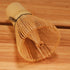 BambooMN Japanese Matcha Whisk Chasen - Traditional Handcurled 100 Tate Utensil - Natural Golden Brown - 1 Piece