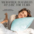 Italian Luxury Microfiber Body Pillow Cover - Soft 21" x 60" Case, Fits 20" x 54" Pillow, White