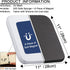 Set 2, 2) SINOSSO Magnetic Memory Foam Metal Stool Cushions of Luxury Velvet Bar Cafe Stackable Chair Seat Pads