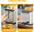 Simple Deluxe 2-Slice Toaster - 3 Function, 6 Browning Settings, Extra Wide Slot & Removable Crumb Tray