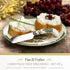 Spode Christmas Tree Cheese Spreaders, Set of 4, 4.75" Stainless Steel Butter Knife