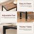 2-Tier Narrow Side Table for Small Space, Slim End Table, Thin Nightstand, Skinny Snack Couch Table, Sofa Bedside Table