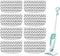 8 Pack Microfiber Steam Mop Replacement Pads for Shark Steam Mop S1000,