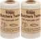 Vivifying Butchers Twine, 2pcs x 328 Feet 3Ply Cotton Food Safe Cooking String for Tying Meat, Sausage, Turkey
