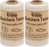 Vivifying Butchers Twine, 2pcs x 328 Feet 3Ply Cotton Food Safe Cooking String for Tying Meat, Sausage, Turkey