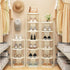 8 Closet Kitstorack Vertical Shoe Rack: Tiers Stackable Shoe Rack for DIY Free Standing Shoe Organizer Small Shoe Shelf