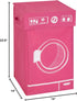 Honey-Can-Do Washing Graphic Hamper, Pink HMP-04287