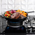 Utopia Kitchen Saute Fry Pan - Chefs Pan, Pre-Seasoned Cast Iron Skillet, 10.25 Inch Frying Pan for Indoor & Outdoor