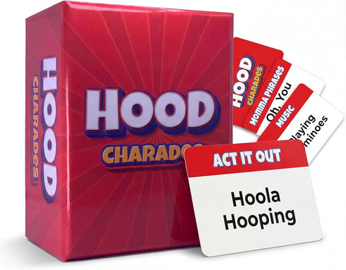 Black Owned Hood Charades Card Games for People Its A Thing Game! Urban Night