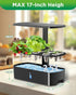 24W Adjustablewith,12 Hydroponics Growing System Kits,Smart Indoor Herb Garden with LED Grow Light Planting Height Pods